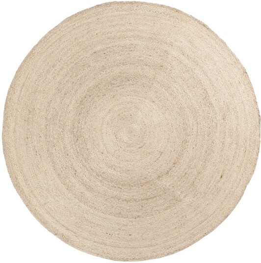 Dixie Elin gulvteppe natural grey Ø150 cm