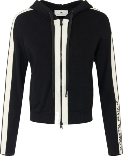 Elisabetta Franchi Dame Gensere & Hettegensere Svart M,