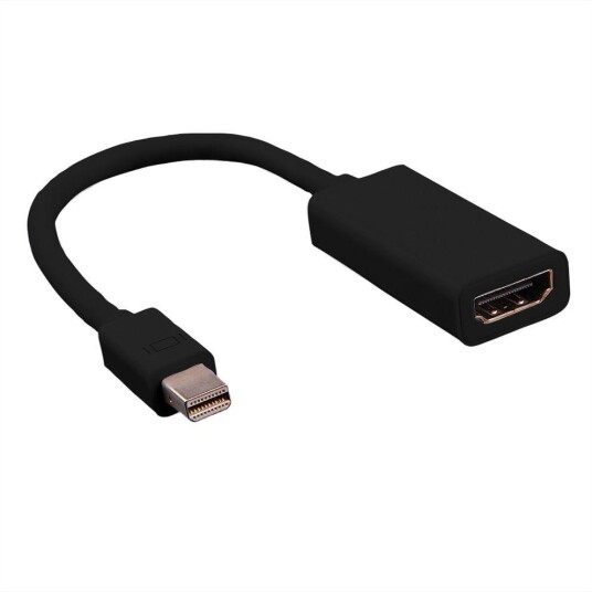 VALUE Cableadapter Mini DP - HDMI, M/F VALUE Cableadapter Mini DP - HDMI, M/F