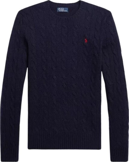 Ralph Lauren cable knit wool cashmere sweater