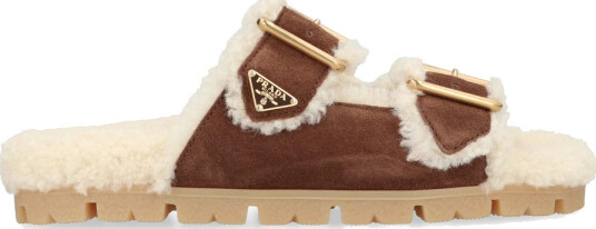 Prada Dame Sko Brun 38 1/2 EU,