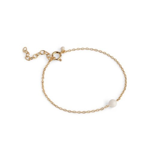 Enamel Copenhagen Balloon Daisy Bracelet Gullfarge 165 mm
