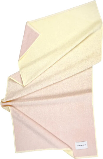 Maison Deux Gradient Butter Yellow Pink Pink 50X 100CM Maison Deux Gradient Butter Yellow Pink Pink 50X 100CM