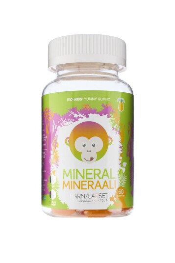 Monkids Mineral Barn Ananas 60 stk. Monkids Mineral Barn Ananas 60 stk.
