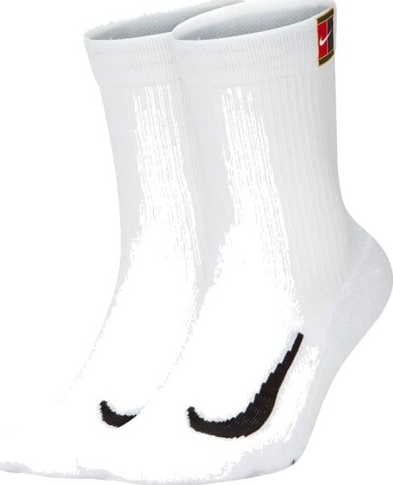 Nike Multiplier Max Crew 2 Pack Sokker Vit S Nike Multiplier Max Crew 2 Pack Sokker Vit S