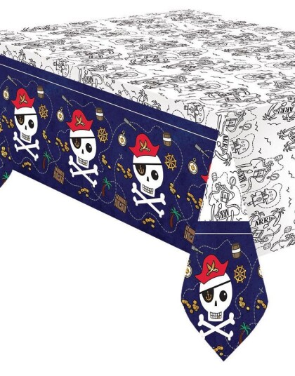 Amscan Papirduk 120x180 cm Piratfest