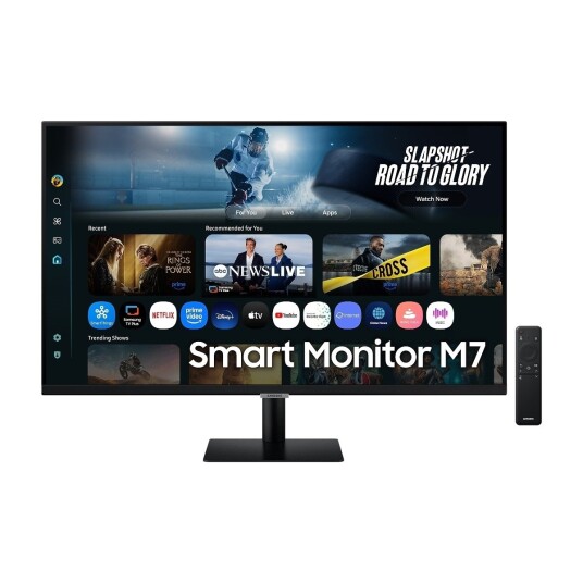 Samsung M70F 32" 4K Smart Monitor med HDR10 og USB-C Samsung M70F 32" 4K Smart Monitor med HDR10 og USB-C