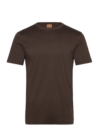 Mos Mosh Gallery Perry Crunch O-Ss Tee - Brown - XXL
