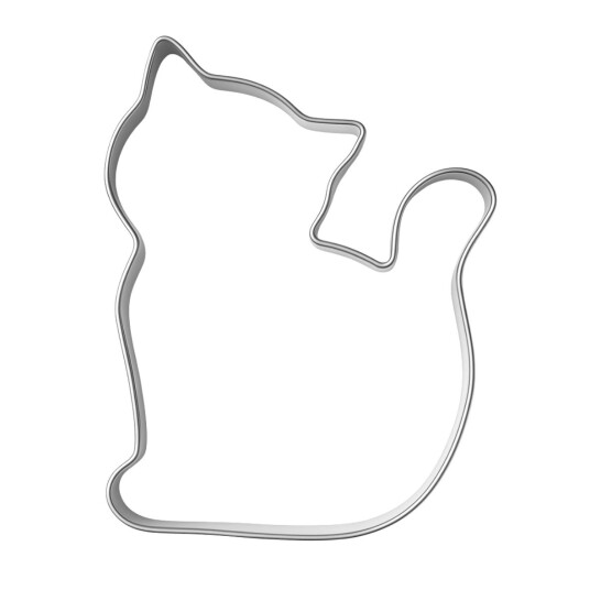 Pepperkakeform Katt Stor 9,5 Cm Pepperkakeform Katt Stor 9,5 Cm