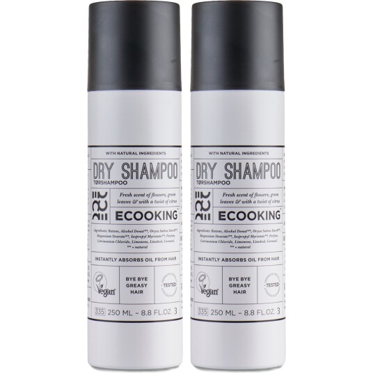 ECOOKING Dry Shampoo 250 ml x 2 ECOOKING Dry Shampoo 250 ml x 2