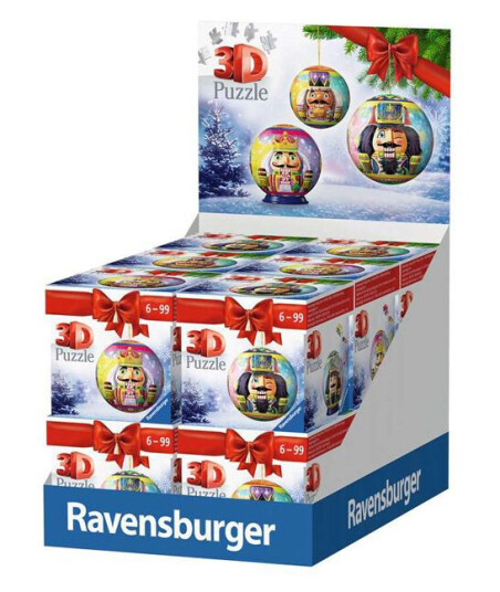 Ravensburge Holiday 3D Puslespill 54 Brikker Nutcracker Ravensburge Holiday 3D Puslespill 54 Brikker Nutcracker