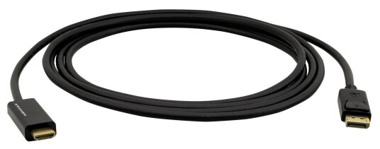 KRAMER C-DPM/HM/UHD, DisplayPort (M) to HDMI (M), 4K Active Cable, 0,9m