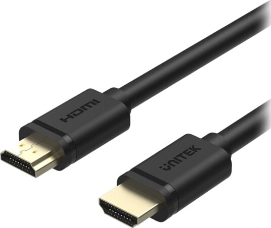 Unitek Y C136m Hdmi Kabel Hdmi Hann Til Hdmi Hann 1 M Svart 4K Støtte