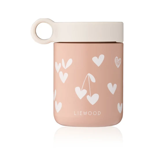 Liewood Kiani printed termos Sweethearts pale tuscany