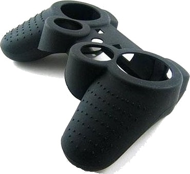 Teknikproffset Silikongrep til PS3-kontroller Svart