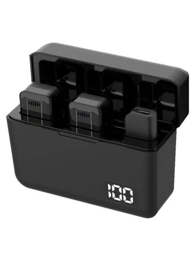 Lippa R9 Trådløst Lavalier Mikrofonsett 2-Pack for Lightning