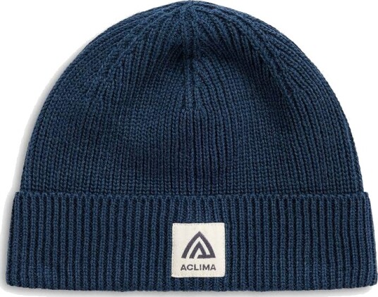 Aclima Explorer Beanie lue i ull midnight navy