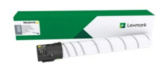 Lexmark 76C0HY0 CS923/CX92X toner gul HC 34k Lexmark 76C0HY0 CS923/CX92X toner gul HC 34k