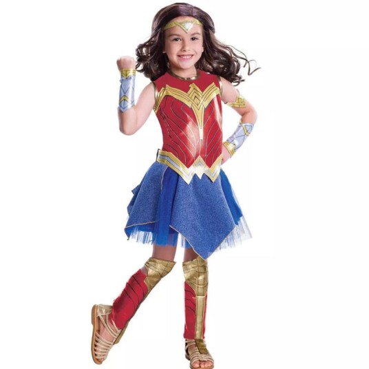 Rubies Wonder Woman Kostyme Barn, 3-4 år
