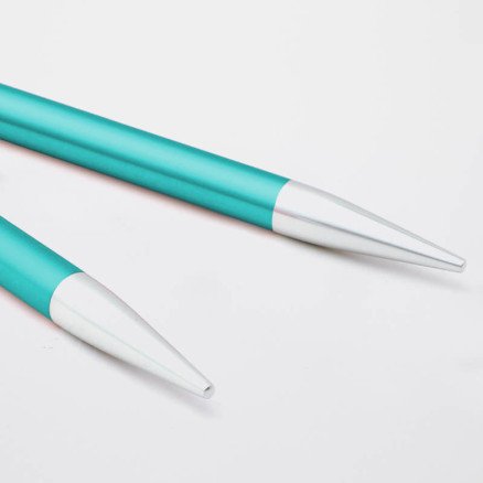 KnitPro Zing Utskiftbare Rundpinner Aluminium 9cm 8.00mm