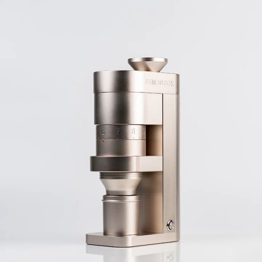 Femobook A68 Electric Coffee Grinder Champagne Gold