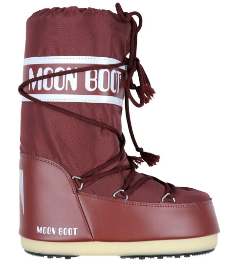 Moon Boot Mb Icon Nylon - Burgundy - 42-44 Moon Boot Mb Icon Nylon - Burgundy - 42-44