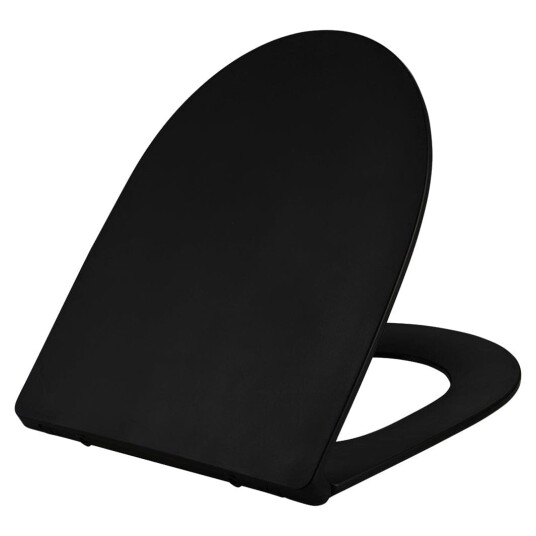 Esbada Edge Slim Toalettsete Universalsete Svart Esbada Edge Slim Toalettsete Universalsete Svart