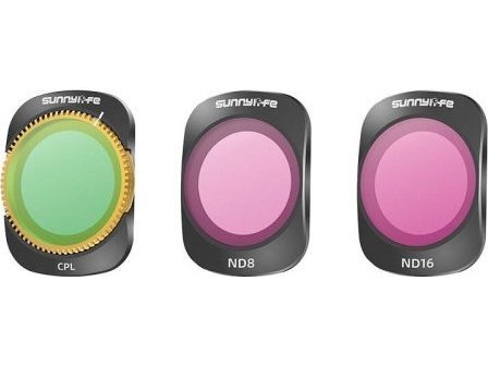Sunnylife Cpl, Nd8, Nd16 Filtersett For Dji Osmo Pocket 3