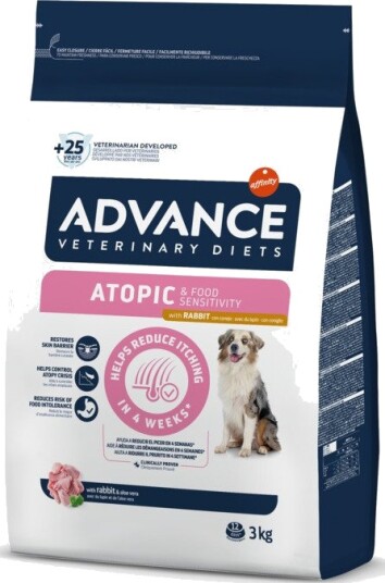 Affinity Advance Veterinary Diets Tørrfôr Veterinary Diets Atopic Kanin 3 kg