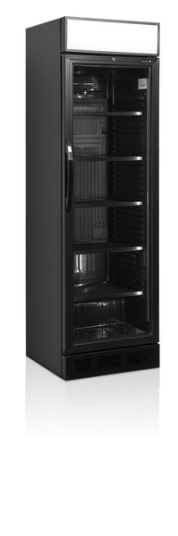 Tefcold display kjøleskap svart 198 cm CEV425CP BLACK