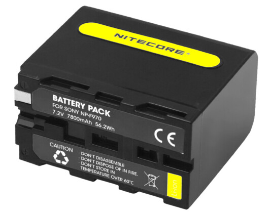 Nitecore NP-F970 NP-F 7800mAh Nitecore NP-F970 NP-F 7800mAh