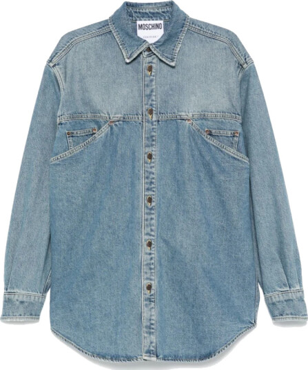 Moschino Herre Skjorter Blå L,