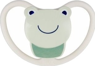Nuk 445364 Silikon Space Smokk 0-6 Mnd Frosk
