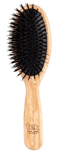 Tek Big Oval Cushion Brush With Eco Friendly Vegan Bristles