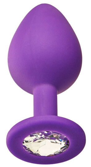 baseks Jewel Butt Plug Medium      - Lilla