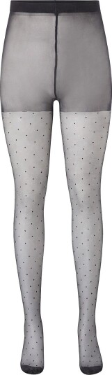 Pamela Mann Tightser Sheer Dotty Curvy Super Stretch Tights Svart Pamela Mann Tightser Sheer Dotty Curvy Super Stretch Tights Svart