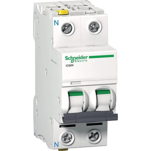 Schneider Electric Acti9 ic60n miniature circuit breaker 1p + n 10 a c curve (3606480440946) Schneider Electric Acti9 ic60n miniature circuit breaker 1p + n 10 a c curve (3606480440946)