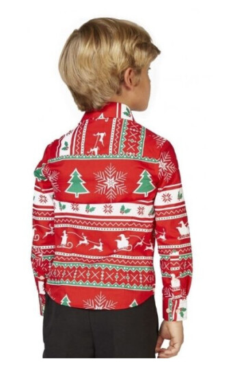 Boland Traciks Juleskjorte Winter Wonderland OSSB000298