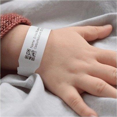 Brother pediatric wristbands 250 pcs. 20 x 165 mm