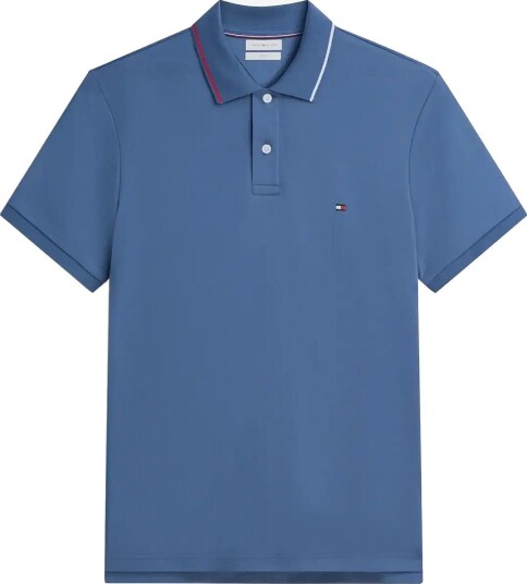 Tommy Hilfiger Liquid Cotton Tipped Slim AEGEAN SEA S