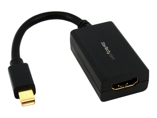 StarTech Mini DisplayPort to HDMI Adapter - 1080p - Thunderbolt Compatible - Mini DP Converter for HDMI Display or Monitor (MDP2HDMI) - video adapter