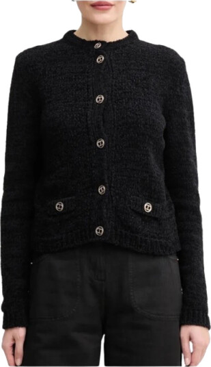 Twinset Dame Strikkevarer Svart M,