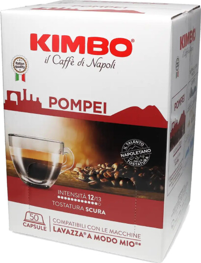 Kimbo | Pompei 50 kapsler til Lavazza A Modo Mio