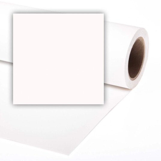 Colorama Bakgrunnspapir 1107 Super White 2,72 x 11 meter