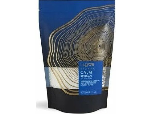 I Love I Love Wellness Calm Essential Oils Bath Salt 500 G Unisex