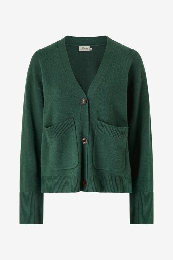 Jumperfabriken Kardigan Estrid Grønn Jumperfabriken Kardigan Estrid Grønn