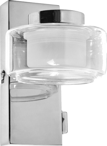 Osram Orbis Flame vegglampe 3000 4000K krom Osram Orbis Flame vegglampe 3000 4000K krom