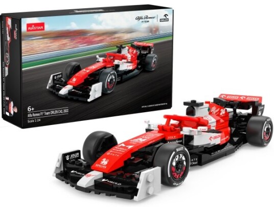 Alfa Romeo F1 Team Orlen C42 Byggeklodser Sæt Bil 1:24 Fra 6 År Alfa Romeo F1 Team Orlen C42 Byggeklodser Sæt Bil 1:24 Fra 6 År