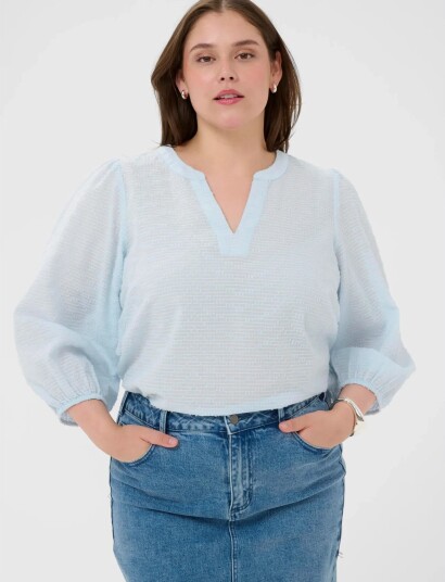 Kaffe Curve Kcpenelopia Blouse   Blue   46