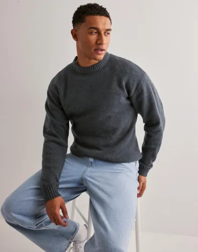 Jack & Jones Jorollie Knit Crew Neck Sn Strikkegensere Grå